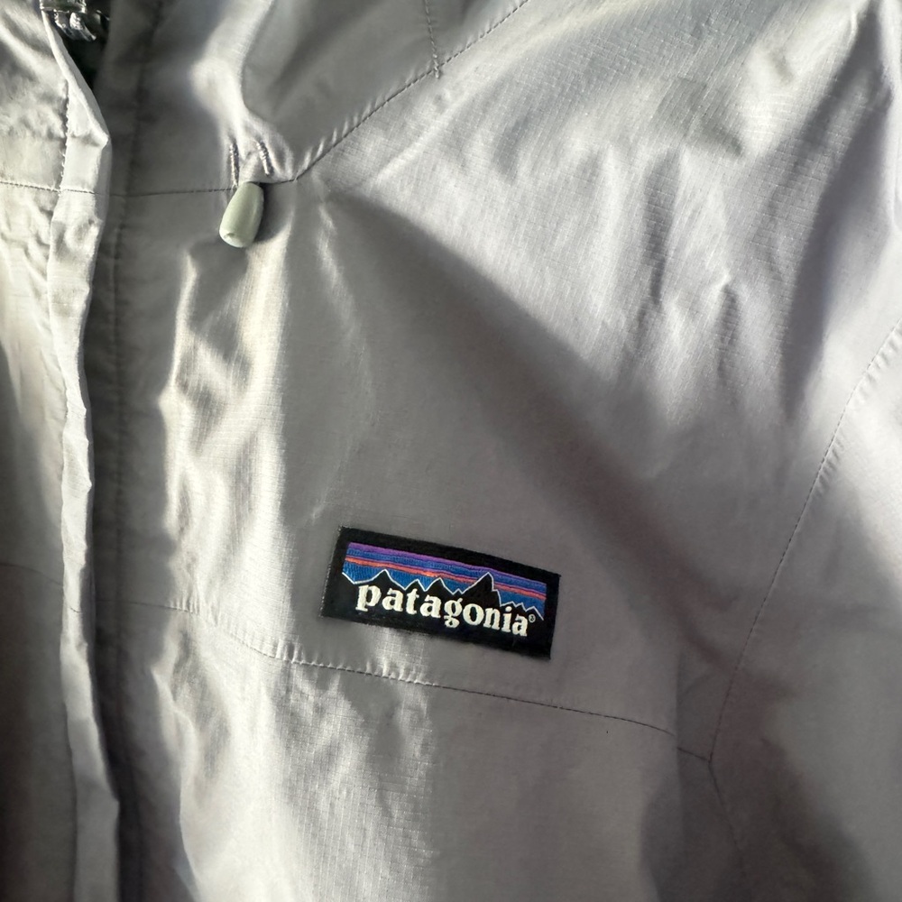 Light Purple Patagonia Rain Jacket